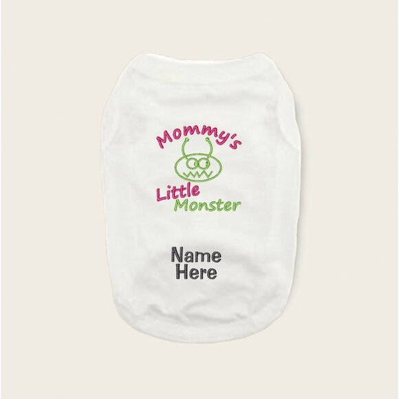 Custom Mommy's Monster dog shirt - Picture 1 of 7